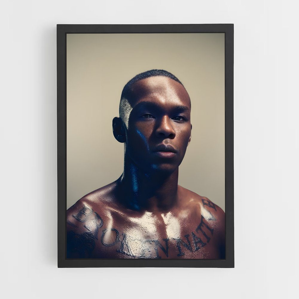 Poster Israel adesanya impressionnants – affiche MMA (vue 2)